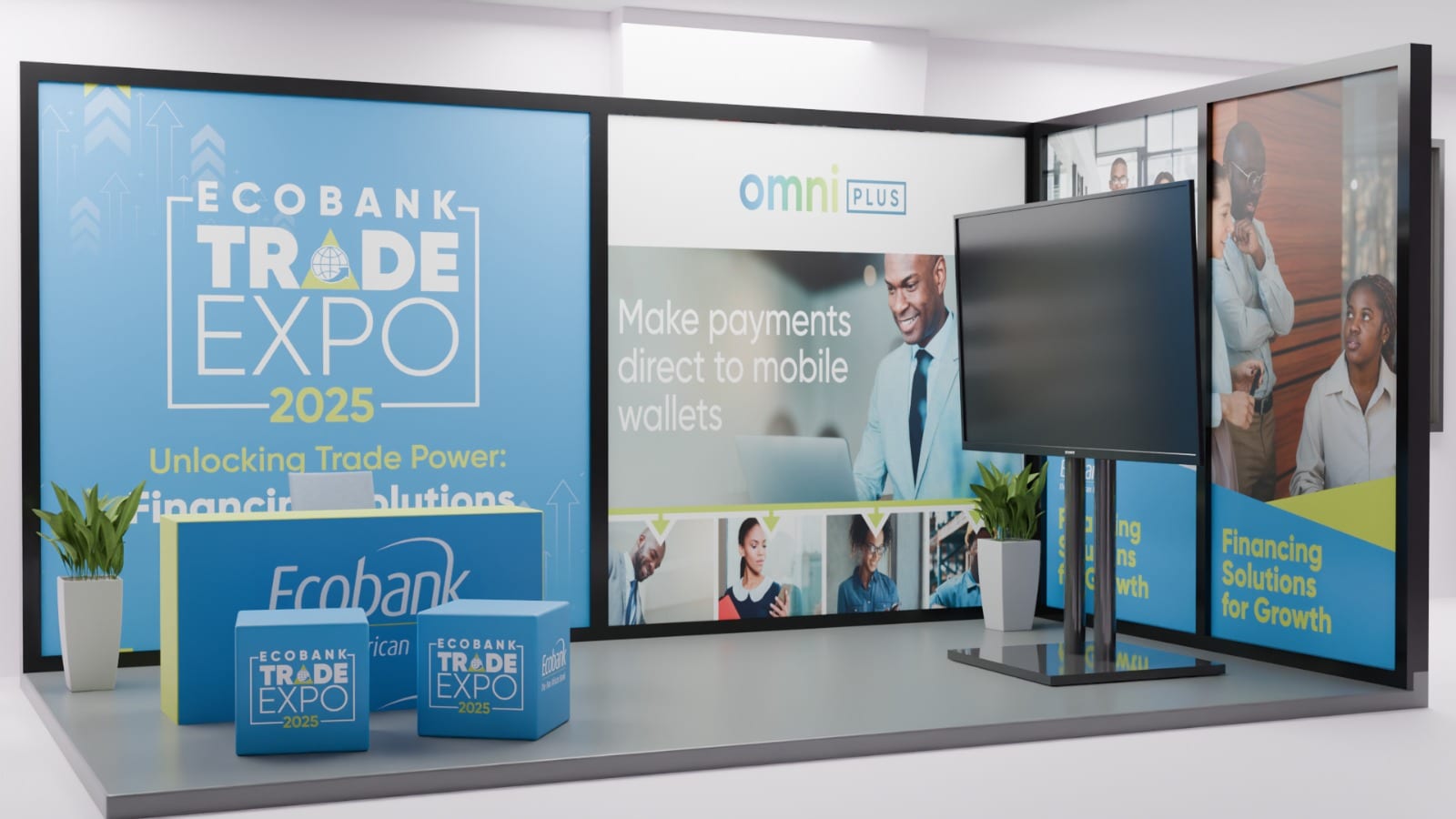 Ecobank Trade Expo 2025 - Finitions architecturales